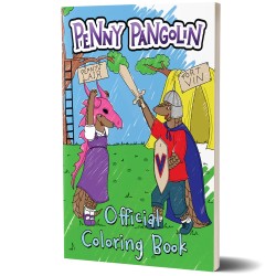 Penny Pangolin Official Coloring Book
