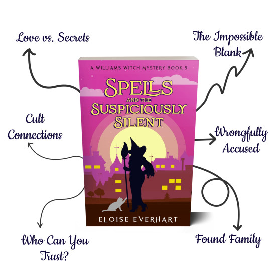 Spells and the Suspiciously Silent: A Williams Witch Mystery Book 5